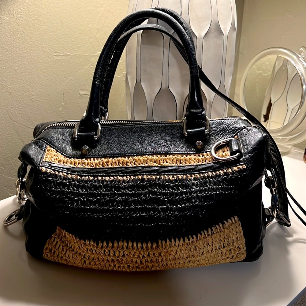 Rebecca Minkhoff Morning After Black Satchel Bag